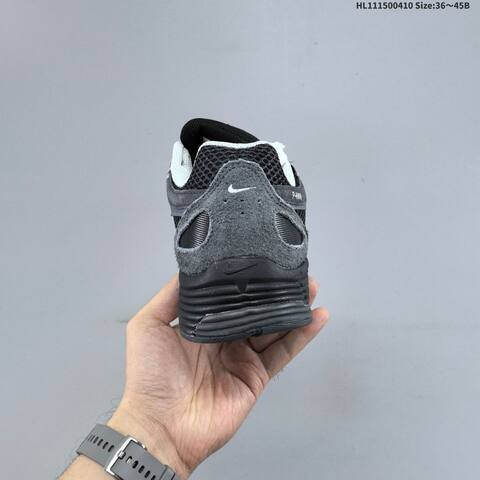 Nike P-6000 Black Dark Grey Light Grey White EU 36-45 Running Shoe - Unisex (BS-60831)