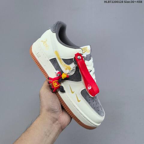 Nike Air Force 1 07 Low Off White Dark Brown Black EU 36-45 Sneaker - Unisex (BS-61682)