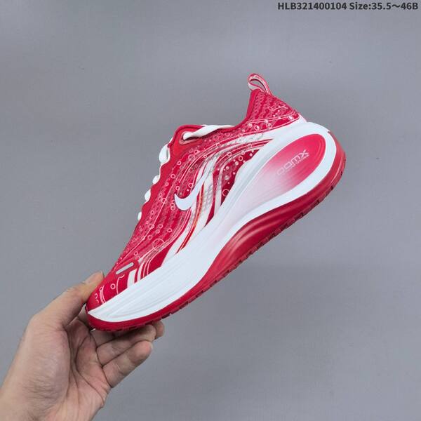 Nike Vomero Plus ReactX Air Zoom red white pink EU 35 5-46 running shoe