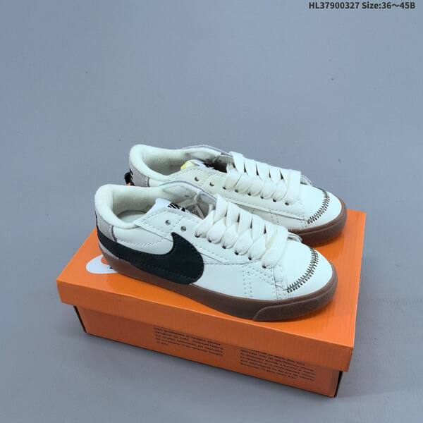 Nike Blazer Low 77 Jumbo white brown grey sail EU 36-45 skate shoe