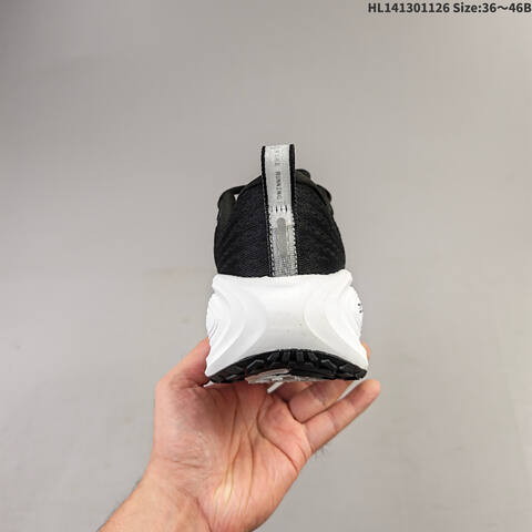 Nike VOMERO PLUS ReactX Air Zoom Black White EU 36-46 Running Shoe - Unisex (BS-63046)