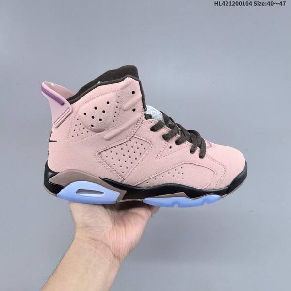 Jordan Air Jordan 6 Retro pink/black/blue and white/black/blue EU 40-47 basketball
