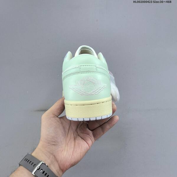 Jordan Air Jordan 1 Low white/light blue/mint green EU 36-46 casual