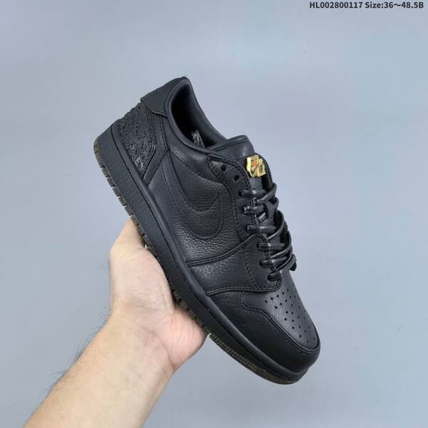 Nike Air Jordan 1 Retro OG black/gold 36~48.5 basketball