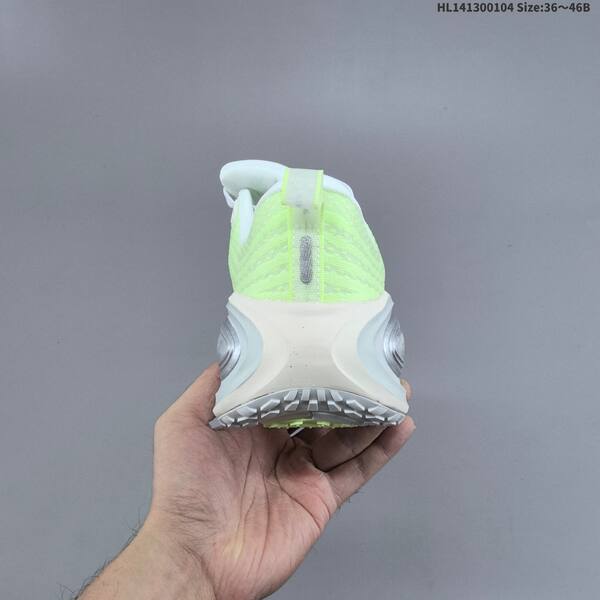 Nike Vomero Plus ReactX Air Zoom neon green white silver EU 36-46 running shoe