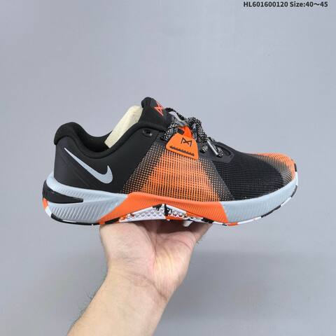 Nike Metcon 10 Black Orange Grey White EU 36-45 Training Shoe - Unisex (BS-61871)