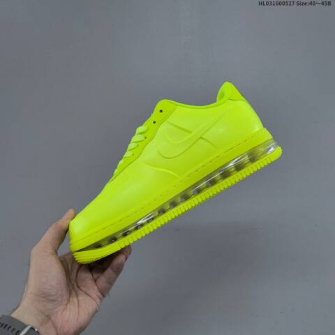 Nike Air Force 1 07 Low Volt Black Clear EU 40-45 Sneaker - Men's (BS-60088)