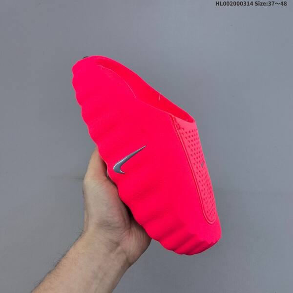 Nike Mind 001 light grey bright red silver EU 36 48 slides EU 36-48