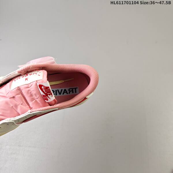 Jordan Air Jordan 1 Low x Travis Scott Pink/White/Red EU 36-47.5 casual