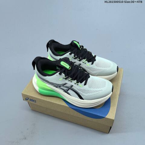 Asics Gel Nimbus 28 Off White Black Grey EU 36 47 Running Shoe EU 36-47 Running Sneakers - Unisex (BS-68851)