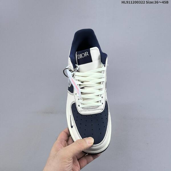 Nike Air Force 1 07 sail navy blue grey EU 36-45 sneaker