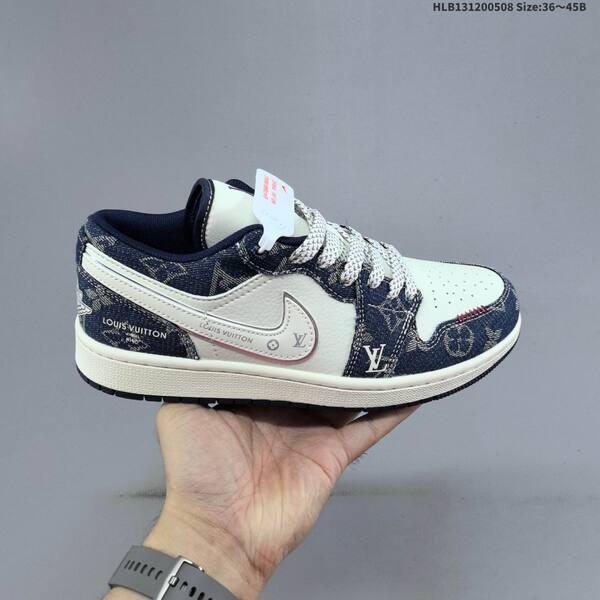 Jordan Air Jordan 1 Low White/Navy/Blue/Black EU 36-45 casual