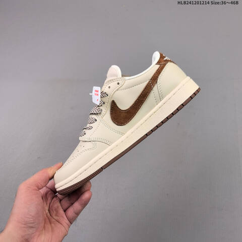 Nike Air Jordan 1 x Travis Scott AIR JORDAN DIY DS2088-007 36 36 5 Lifestyle - Women's (BS-67440)