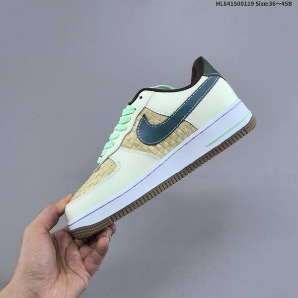 Nike Air Force 1 Low beige black white brown EU 36-45 sneaker