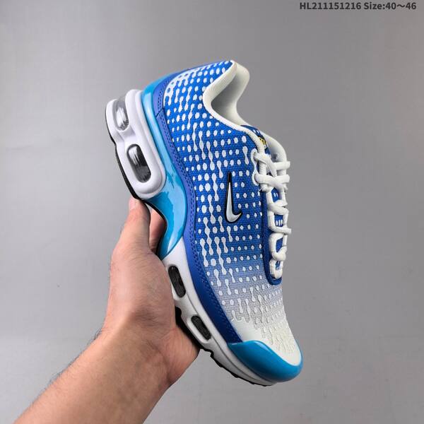 Nike Air Max Plus TPU blue white black EU 40-46 running shoe