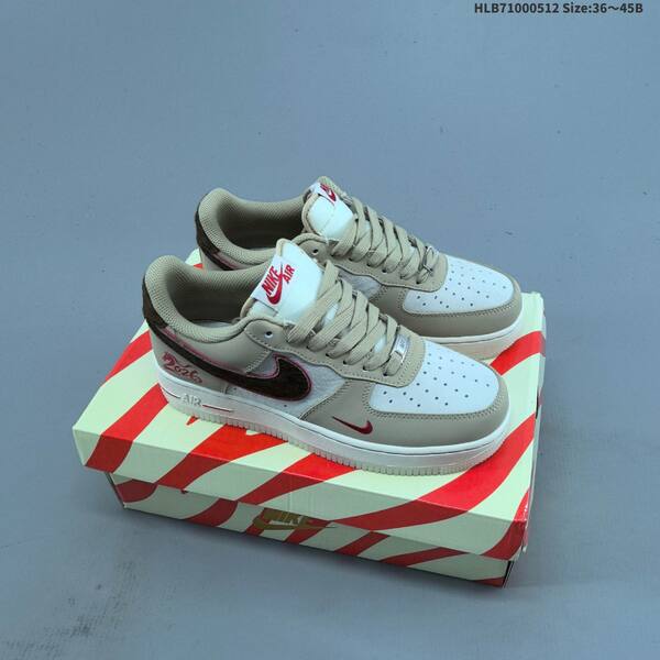 Nike Air Force 1 07 Low Year of the Horse 2026 Sail Burgundy Gold Khaki Brown Red EU 36-45 sneaker