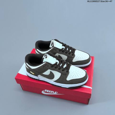 Nike SB Dunk Low Brown White Gold EU 36-47 Skate Shoe - Unisex (BS-60084)