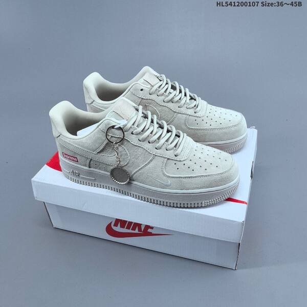Nike Air Force 1 Low white dark brown black gray EU 36-45 sneaker