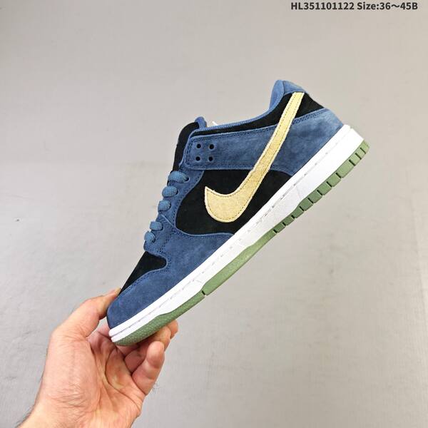 Nike SB Dunk Low black blue red white olive EU 36-45 skate shoe