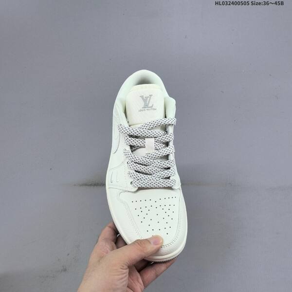 Nike Air Jordan 1 Low off white light grey EU 36-45 sneaker