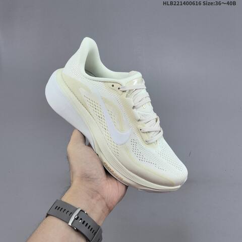 Nike Air Zoom Pegasus 42 IB1881-106 Sail White Pale Gold EU 36-40 Running Shoe - Unisex (BS-59906)