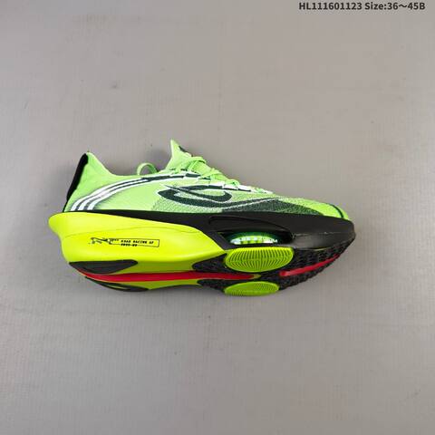Nike Air Zoom Alphafly Next 3 Neon Green Black White Volt EU 36-45 Running Shoe - Unisex (BS-63196)