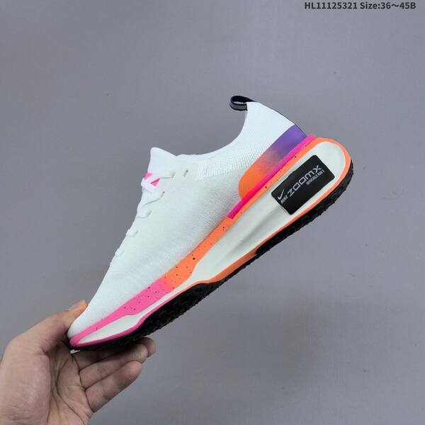 Nike ZoomX Invincible Run FK 3 white black orange pink purple EU 36-45 running shoe