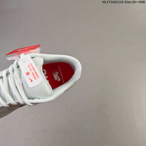 Nike SB Dunk Low white red EU 36-45 skate shoe