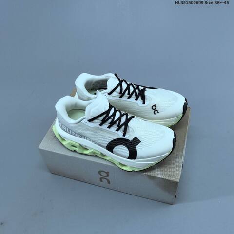 On Cloudmonster 3 Hyper Cream Pink White EU 36-45 Running Shoe Running Sneakers - Unisex (BS-69493)