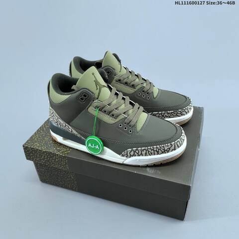 Nike Air Jordan 3 Retro AIR JORDAN DN3707-202 36 36 5 37 5 38 38 5 39 4 Lifestyle - Women's (BS-66796)