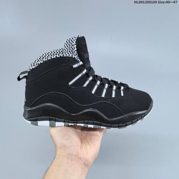 Jordan Air Jordan 10 Retro Black/White/Grey EU 40-47 basketball