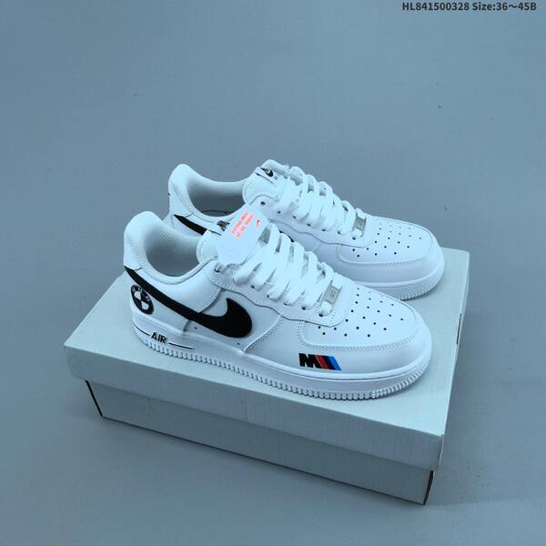 Nike Air Force 1 07 Low white black red blue EU 36-45 sneaker