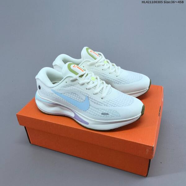 Nike Journey Run 2 white black pink orange EU 36-45 running shoe