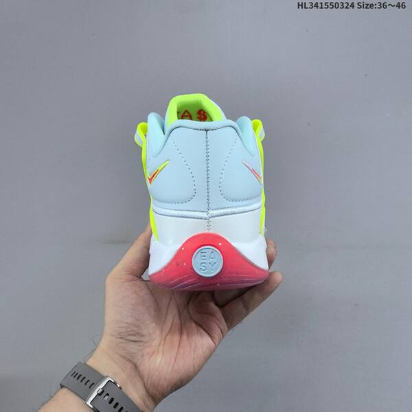 Nike KD 18 light blue neon yellow white pink EU 36-46 basketball shoe