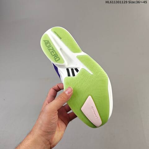Adidas Adizero Adios Pro 4 White Purple Mint Magenta EU 36-45 Running Shoe - Unisex (BS-65401)