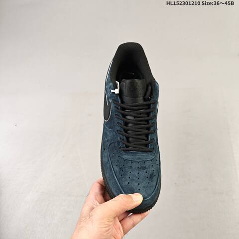 Nike Air Force 1 Low Dark Blue Black White EU 36-45 Sneaker - Unisex (BS-62792)
