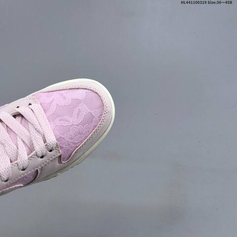 Nike Dunk Low Light Pink Sail Off White EU 36-45 Skate Shoe - Unisex (BS-61246)