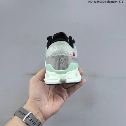On Cloud X 4 Grey Black Mint White EU 39-47 Running Shoe Running Sneakers - Unisex (BS-69533)