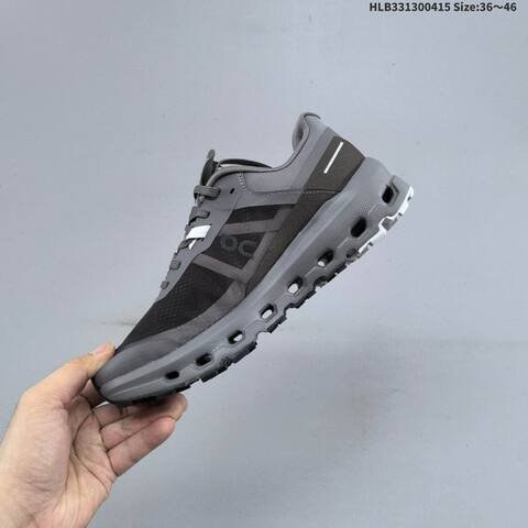 On Cloudvista 2 Black Dark Gray White EU 36-46 Trail Shoe Trail Running Sneakers - Unisex (BS-69608)