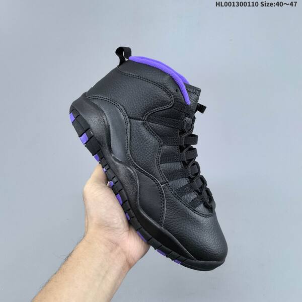 Jordan Air Jordan 10 Retro OG "Sacramento Kings" Black/Purple EU 40-47 basketball