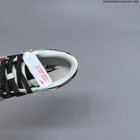 Nike Dunk SB Low Off White Dark Burgundy Black Gold EU 36-45 Skate Shoe - Unisex (BS-61965)