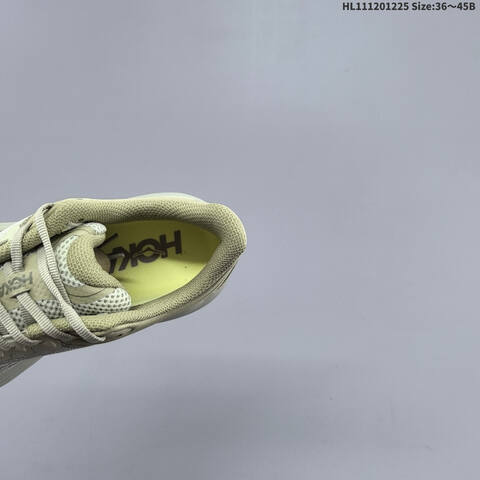 HOKA ONE ONE Bondi 9 Light Olive Pale Yellow Black EU 36-45 Running Shoe Running Sneakers - Unisex (BS-69420)