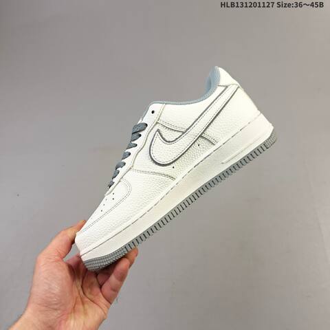 Nike Air Force 1 07 Low BAPE Off White Grey Brown EU 36-45 Sneaker - Unisex (BS-63008)