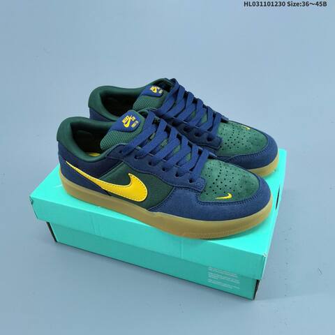 Nike SB Force 58 Light Grey White EU 36-45 Skate Shoe - Unisex (BS-62326)