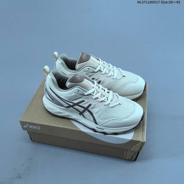 ASICS Amplifoam Trail Running Shoe off white navy beige EU 36-45