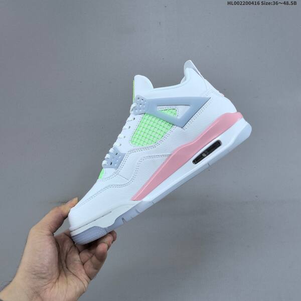 Jordan Air Jordan 4 Retro "Valentine's Day" White/Pink/Neon Green EU 36-48.5 basketball