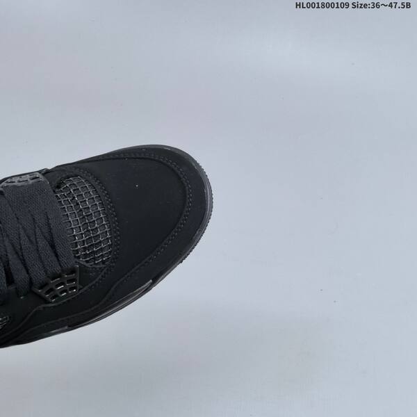 Jordan Air Jordan 4 Retro Black Cat / black 36~47.5 basketball