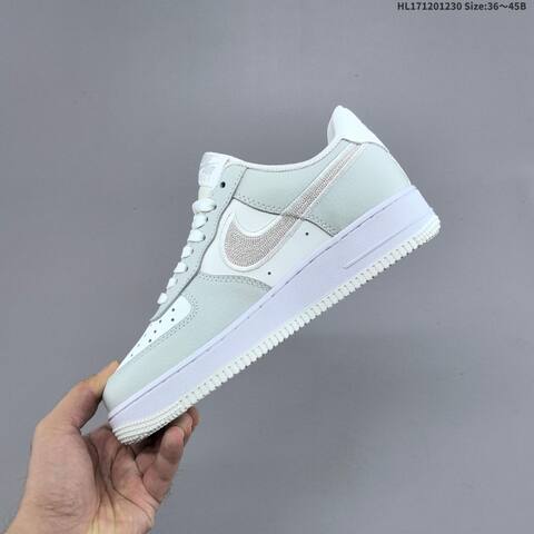Nike Air Force 1 07 light grey white silver