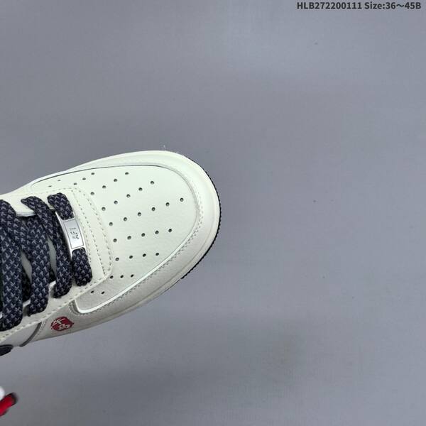 Nike Air Force 1 07 LV8 MZ9588-821 off white navy blue red EU 36-45 sneaker