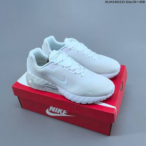 Nike Air Max Phoenix Swoosh FZ5307 Triple White EU 36-45 Running Shoe - Unisex (BS-62286)